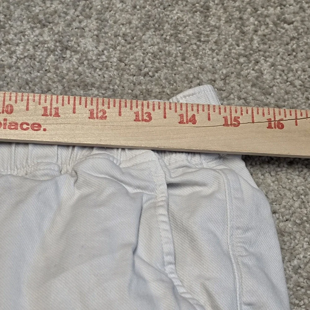 Faherty Essential Drawstring Short Mens Small Khaki Cotton Linen 6